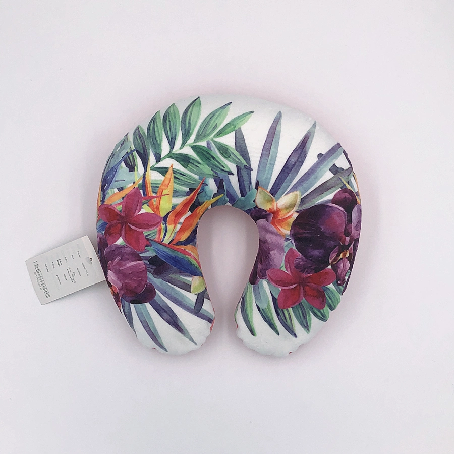 Digital Printed U-Shaped Cushions Travel Neck Pillows