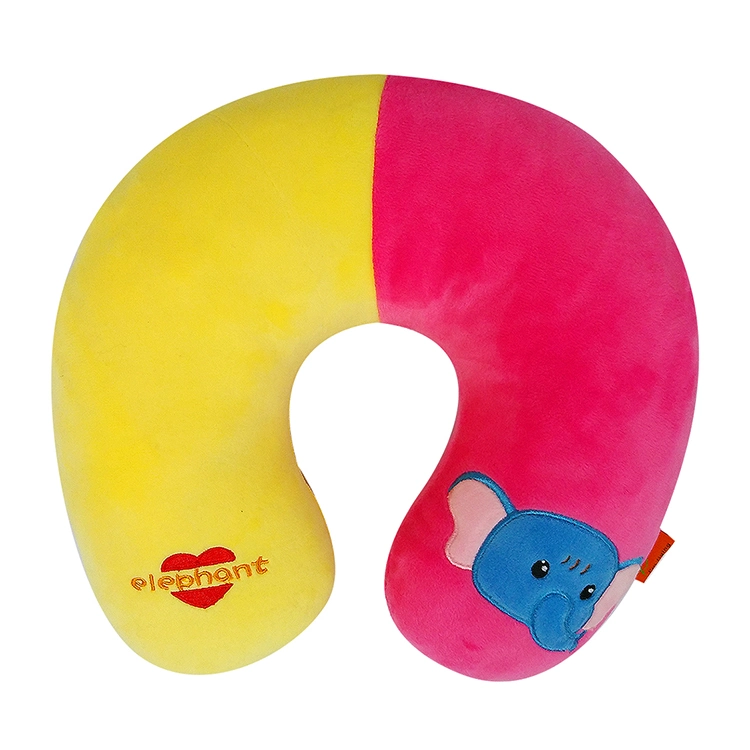 Wholesale Travel Neck Pillow for Kids Neck Support U-Shaped Animal Pillows for Airplane