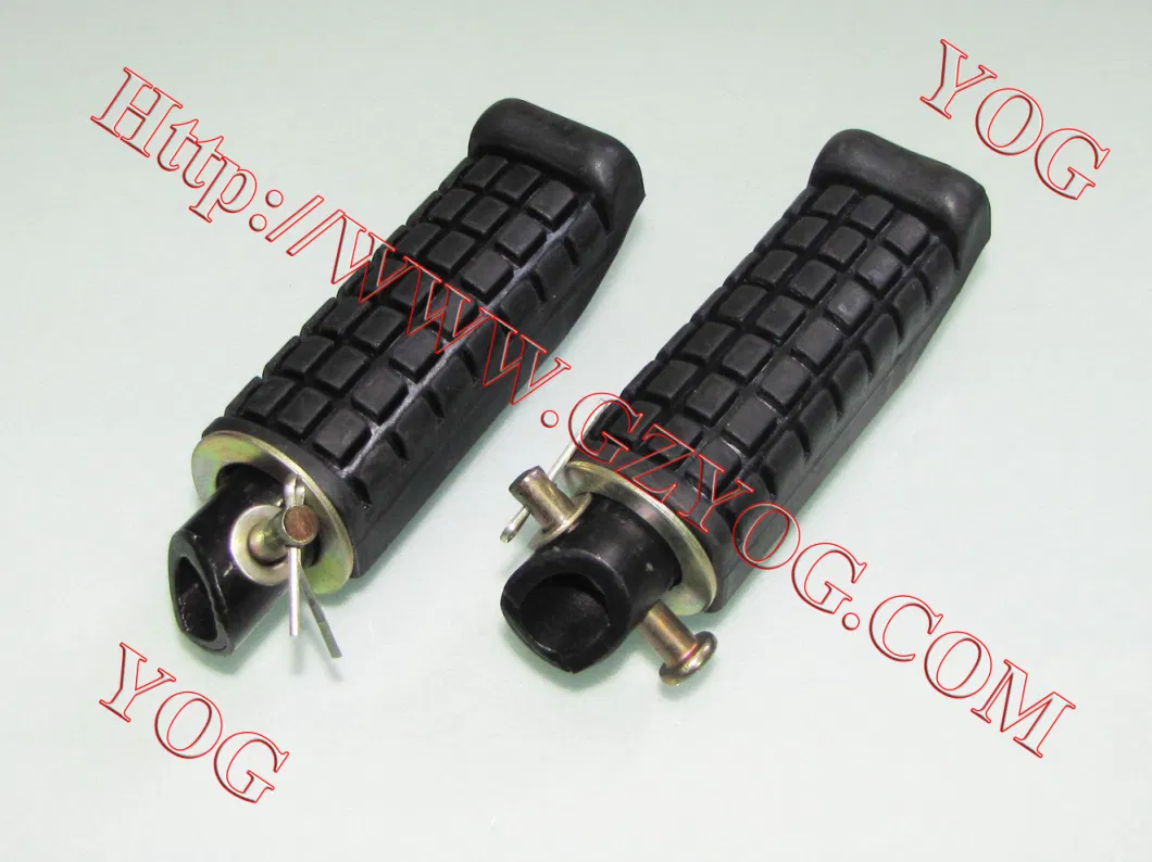 Yog Motorcycle Spare Parts Motorcycle Rear Footrest for Italika125, Jh70, Ybr125