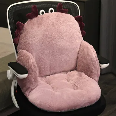 Oreiller de siège chaud et confortable pour bureau, coussin de canapé en peluche