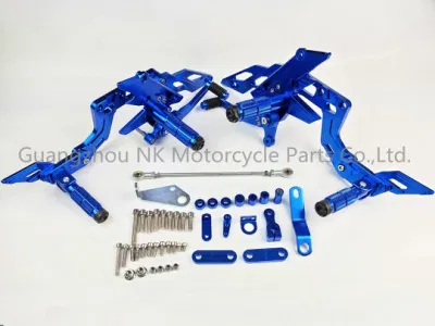 Nk YAMAHA Honda Suzuki Racing CNC moto repose-pieds avant en aluminium pied arrière pour Exciter150/Y15zr/Sniper150/Mxking150/R15